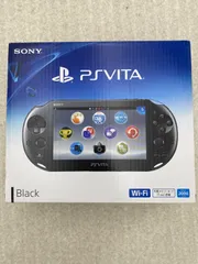 ◆PlayStation Vita本体 Wi－Fiモデル ブラック　0012568217　動作品