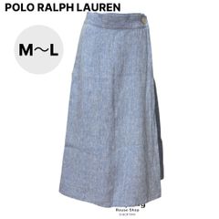 POLO RALPH LAUREN ポロラルフローレン リネンスカート ラップスカート