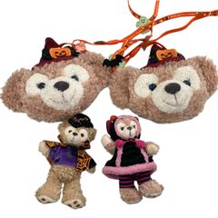 ダッフィーぬいぐるみポーチ クリスマスとハロウィン おまけで