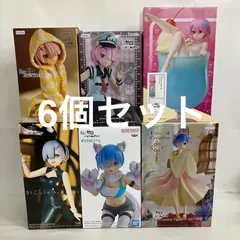 未開封 Re:ゼロから始める異世界生活 ESPRESTO 他 レム ラム フィギュア 6個セット SF5A04 c107