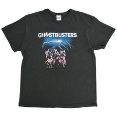 Ghostbusters 고스트 버스터즈 반소매 T셔츠 무비 블랙(맨즈 M) 중고 헌 옷 Y1176
