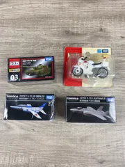 トミカ　22 28 03 PREMIUM No.4 トミカシティ　航空自衛隊　T-4 ブルーインパルス　F-35 A 戦闘機　自衛隊　90式戦車　Honda VFR 白バイ　4個まとめ売り　TOMICA  タカラトミー　26WK0880のサムネイル