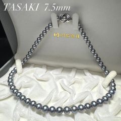 最高級/K14】 田崎真珠/TASAKI あこやパール ネックレス 約7.0-7.5mm