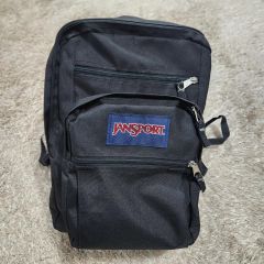 USA製ビンテージ90sジャンスポーツ深緑リュックサック古着ボトムレザー 