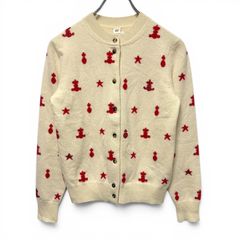 HERMES エルメス 21SS カーディガン ニット 星総柄 カシミア - メルカリ