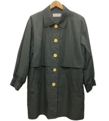 YVES SAINT LAURENT/イヴサンローラン/金ボタンコート/サイズ34/ブラック/レディース/FB4009のサムネイル