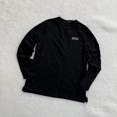 4892◯ DIESEL 長袖カットソー ブラック ロゴ - メルカリ