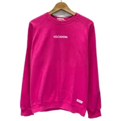 【中古】　MIKI HOUSE MEN'S　スウェット　長袖　トレーナー　トップス　ラグラン　クルーネック　裏毛　ブランドロゴ　両面プリント　日本製　古着　/2010のサムネイル