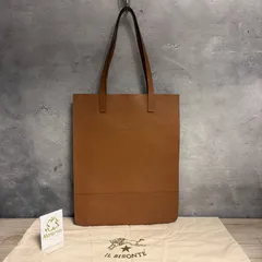 ✨IL BISONTE レザートートバッグ ブラウン 保存袋付き 美品 θ↓-973✨