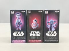 스타 워즈 포스의 각성 월드 콜렉터블 피규어 총 3체 세트 포다메론 BB-8 요다 시리즈 혼재 미사용 2512LR249