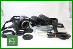 Canon E Kiss X3 ダブルレンズセット 《 スマホ転送可能 良好 - メルカリ