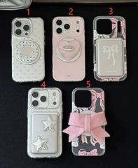pium 千鳥柄フロントリボンiPhoneケース iPhone13.14 ピンク pium 千鳥柄フロントリボンiPhoneケース iPhone13.14 ピンク - メルカリ