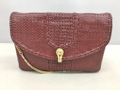 RODO ロド イタリア製 2way クラッチバッグ ショルダーバッグ 赤