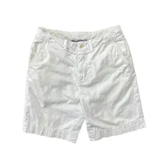 USA 古着 Polo by Ralph Lauren コットン チノ ショーツ ハーフパンツ W33 ホワイト ポロチノ CE0474