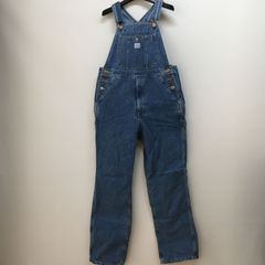 希少】R.V.T デニム オーバーオール ケミカルウォッシュ Y2K 古着・S 