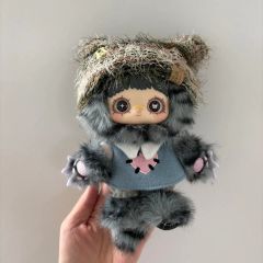すずちゃんクロスボディ 樹脂粘土ベビー 樹脂粘土ドール くまちゃん