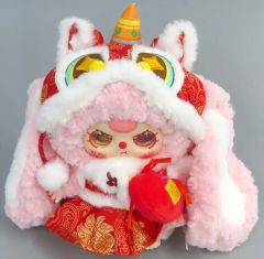 Darlyn チャイナドール うさぎ着ぐるみ ぬいぐるみ 福 元宝 縁起物