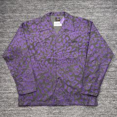 美品】Needles×NOMA t.d. ペイズリーシャツ XL パープル - メルカリ