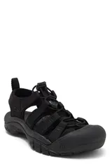 キーン レディース シューズ サンダル KEEN Newport H2 Sandal Triple Black ブラック