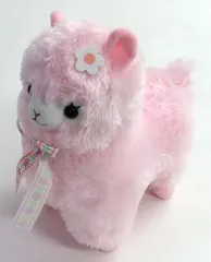 【中古】ぬいぐるみ ももちゃん アルパカッソフラワーリボンJB ぬいぐるみ 「アルパカッソ」