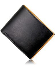 [Eredita] Men's Bi-fold Wallet, Made in Japan, Genuine Buttero Leather (King of Leather), WL11 (Black) pms 39ad994c