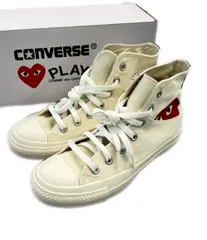 コンバース プレイコムデギャルソン ハイカットスニーカー オールスター 1CL876 レディース SIZE 23.0 (M) CONVERSE PLAY COMME des GARCONS