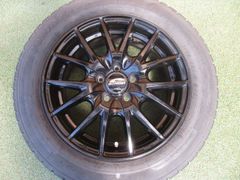 中古】 送料込み 日産純正スチール ノート 185/60R16 スタッドレス