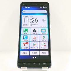 SIMフリーBASIO4 KYV47 ロイヤルブルー 京セラ かんたんスマホ①