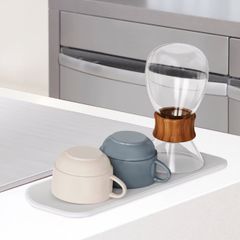 小川流煎茶「茶櫃一式」茶瓶 瓶承 茶壺 巾筒 茶則 茶碗 茶托 煎茶器
