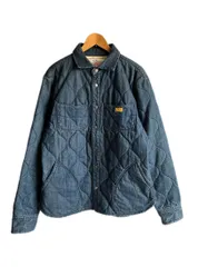 ネイタルデザイン NATAL DESIGN QUILTED SHIRTS DENIM キルティングシャツ デニム XL ジャケット ブルー LLサイズ 101MT-6313のサムネイル