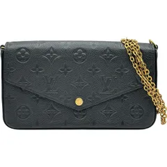 ルイ・ヴィトン LOUIS VUITTON ポシェット・フェリシー M82477 ブラック モノグラム・アンプラント レディース ショルダーバッグ