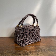 馬車モチーフ ハンドバッグ 2way チェーンショルダー - メルカリ