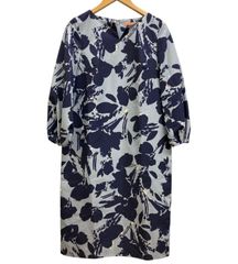 極美品 MAXMARA マックスマーラ 花柄 ワンピース 40 七分袖 総柄