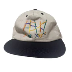 90s ミッキーあみだくじキャップ(ベージュ)のサムネイル