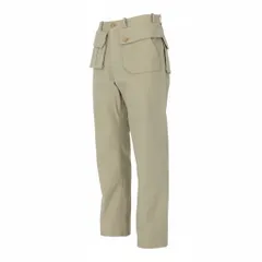 11k28 yohji yamamoto pour homme ヨウジヤマモト プールオム マルチポケット 変形デザイン チノパン ボトムス 2 ベージュ コットン メンズu02tのサムネイル