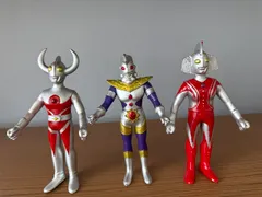ウルトラマン  ソフビ フィギュア 3体セット  当時物★