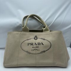 PRADA トートバッグ キャンバス ベージュ説明文良くお読みくださいね
