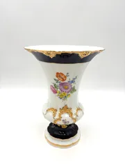 Meissen マイセン　Bフォーム グランツゴールド 金彩　約24cm 花瓶 花器 フラワーベースのサムネイル