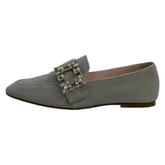 RogerVivier(ロジェヴィヴィエ) フラットシューズ 36 レディース グレー ビジューのサムネイル