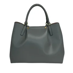 BARNEYSNEWYORK(バーニーズ) ハンドバッグ - グレー レザーのサムネイル