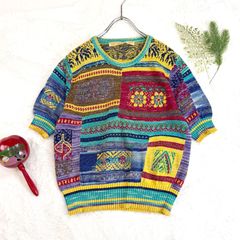 90s Vintage MORIOKA SACHIKO モリオカサチコ クレイジーパターン