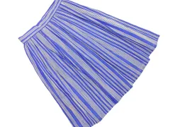 TOCCA トッカ ストライプ スカート size0/青 ■◇ レディースのサムネイル