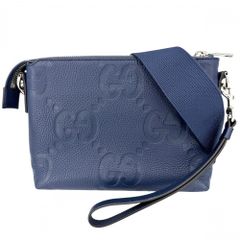 GUCCI レア ジャンボGG メンズ クラッチバッグ ショルダーバッグ 