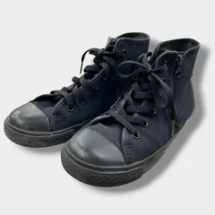 CONVERSE CHILD ALL STAR N Z HI 22cm ブラック コンバース キッズ ハイカット サイドジップ 黒