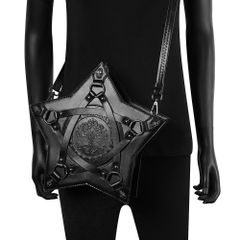 ♡レア品♡Rock Label 大アマゾンの半魚人 エナメル ハート バッグ 