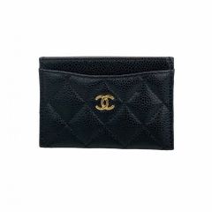 CHANEL マトラッセ キャビアスキン カードケース 名刺入れ 022780