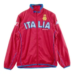 サイズ：LL KAPPA GOLF カッパゴルフ  2WAY 長袖 ジップジャケット 裏メッシュ  レッド系 [240101686981] ゴルフウェア メンズ ストスト