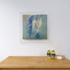 ピエール・ボンコンパン「コーヒーカップ」リトグラフ 真作 額装 版画