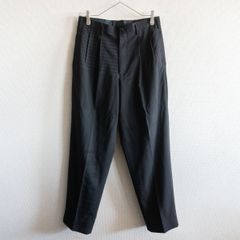 90s Polo Ralph Lauren リネンスラックス 黒 ツータック - メルカリ