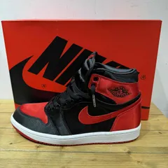 NIKE 2023 WMNS AIR JORDAN 1 RETRO HIGH OG BRED US11/JP28.0cm FD4810-061 ナイキ ウィメンズエアジョーダン1レトロハイオージー サテンブレッド スニーカー 心斎橋店